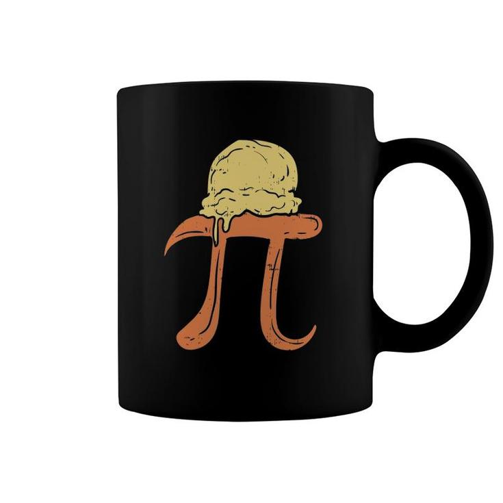 Funny Pi A La Mode  Pie Ice Cream Math Day Foodie Gift Coffee Mug