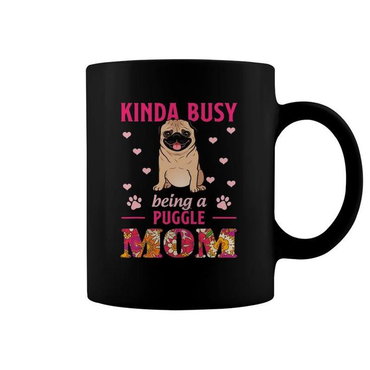 Funny Puggle Mom Lover Dog For Mother's Day Coffee Mug