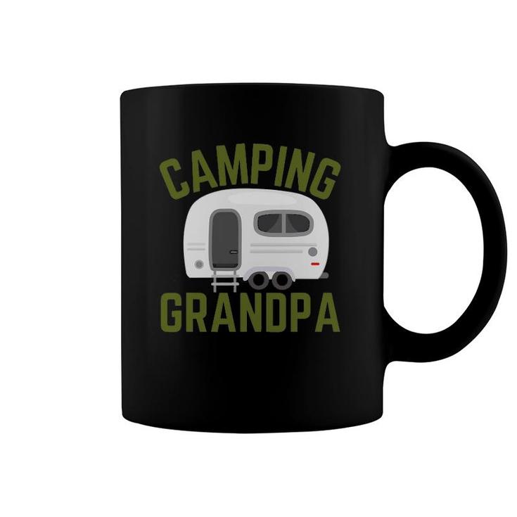 Funny Rv Camping Grandpa Father's Day Camper Coffee Mug