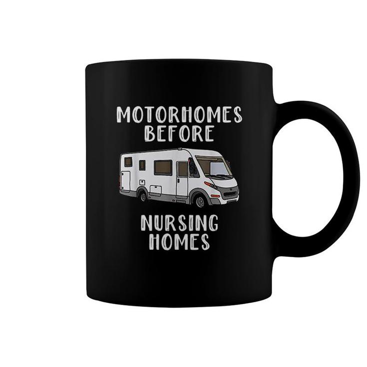 Funny Rv Motorhome Gift For Seniors Coffee Mug