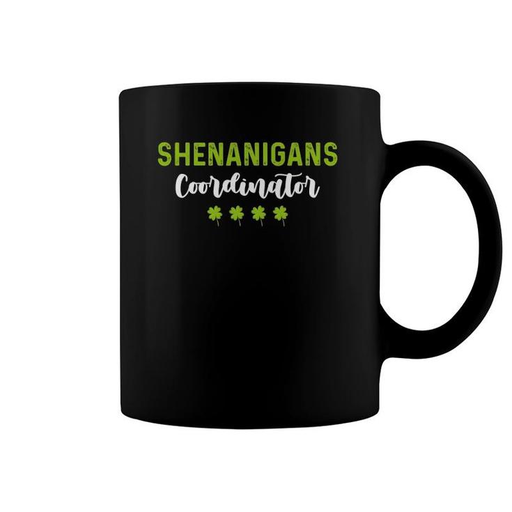 Funny Shenanigan Coordinator Men Women Tee St Patrick's Day Coffee Mug