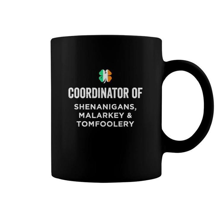 Funny Shenanigans Coordinator Gift Funny St Patrick's Day Gift Coffee Mug