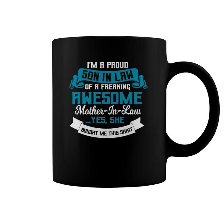 Funny Son-In-Law Gag Gift Gift Idea From Mother-In-Law Coffee Mug