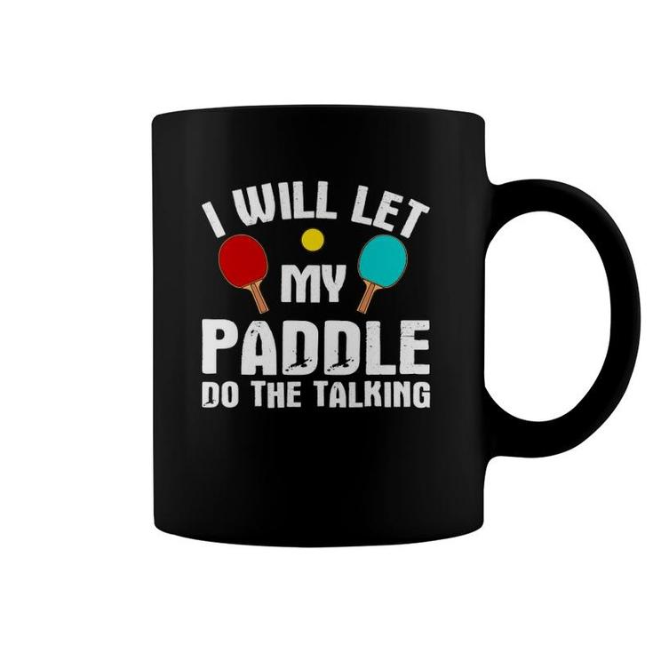 Funny Table Tennis For Men Women Paddle Ping Pong Player Coffee Mug
