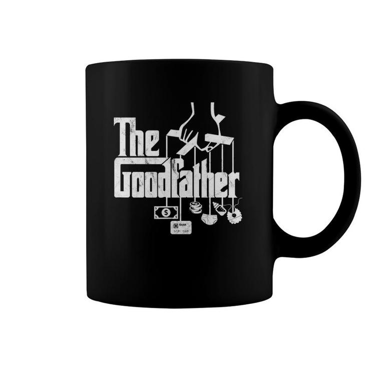 Funny The Goodfather Father's Day Distressed Look Coffee Mug