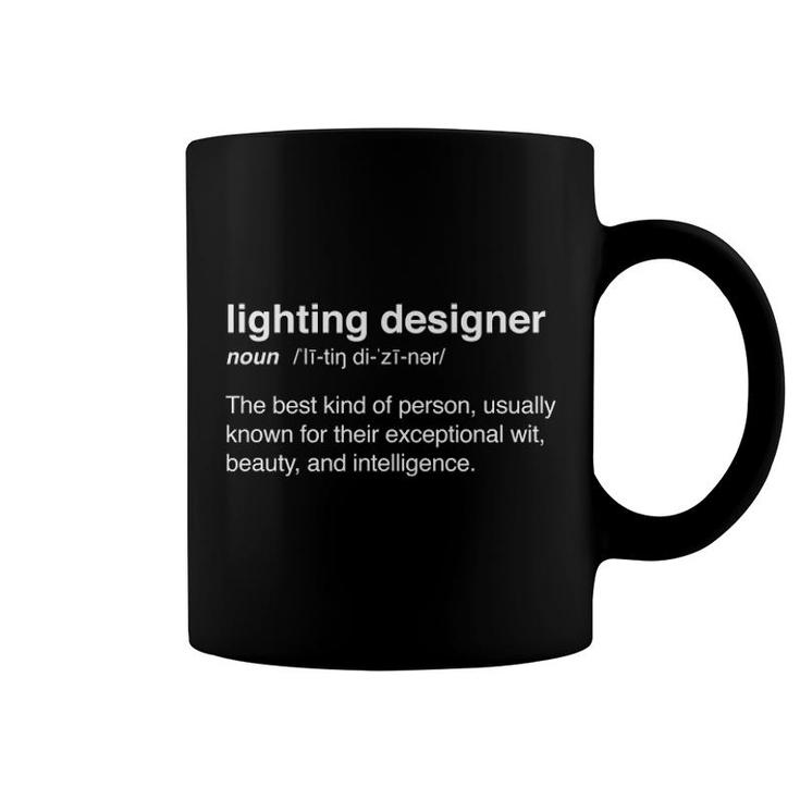 Funny Theater & Stage Lighting Ld Lighting Designer Coffee Mug