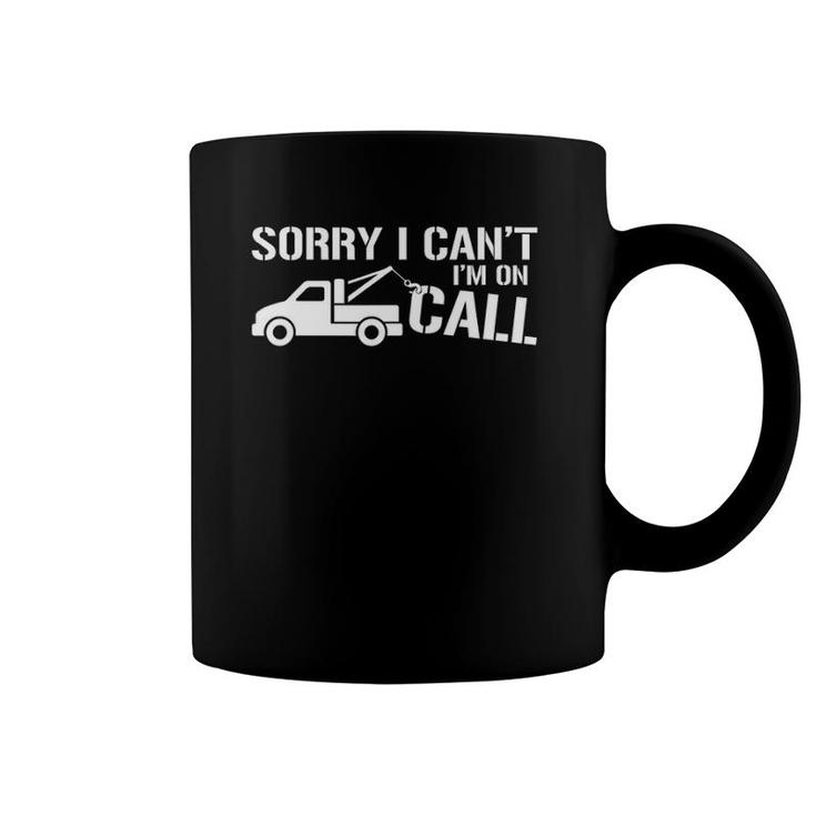 Funny Tow Truck Driver Gift For Truckers And Dads Coffee Mug