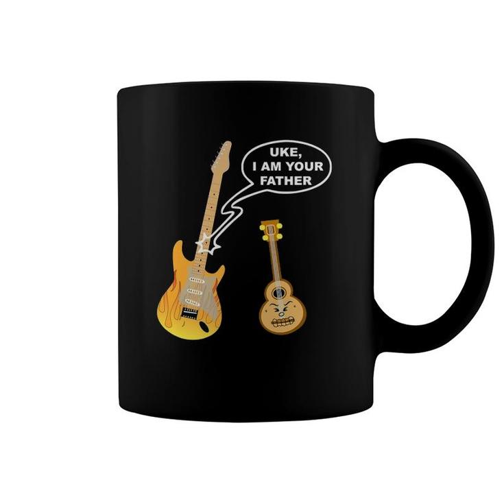 Funny Ukulele Guitar Uke I Am Your Father Coffee Mug