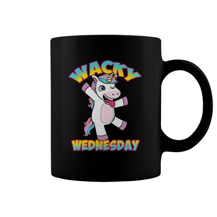 Funny Unicorn Wednesdays Wacky Wednesday Unicorn Coffee Mug