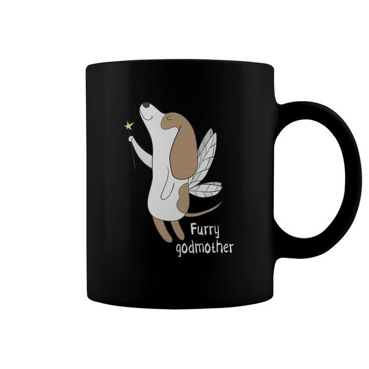 Furry Godmother Funny Cute Fairy Dog Lover Coffee Mug