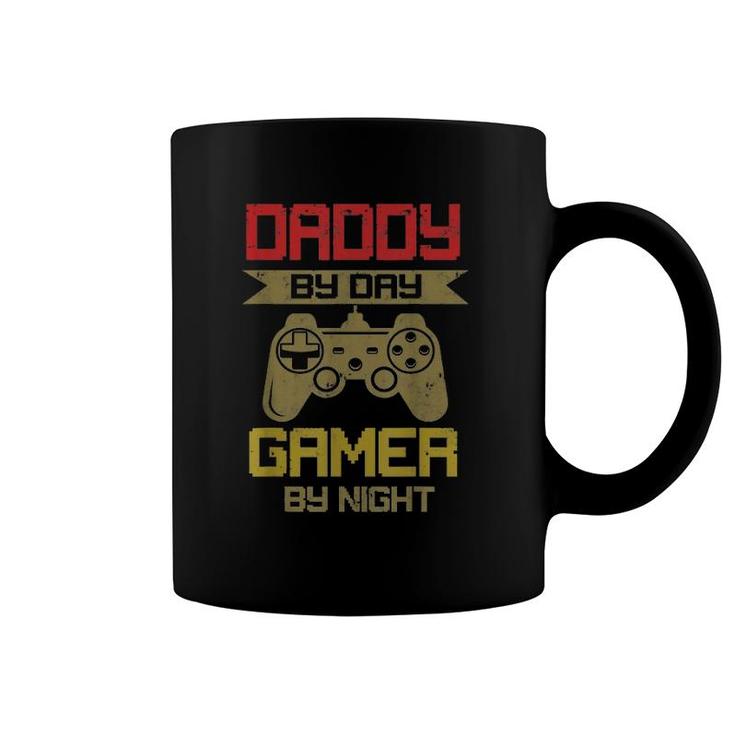 Gaming 365 Daddy By Day Gamer By Night Tee Funny Gift Coffee Mug