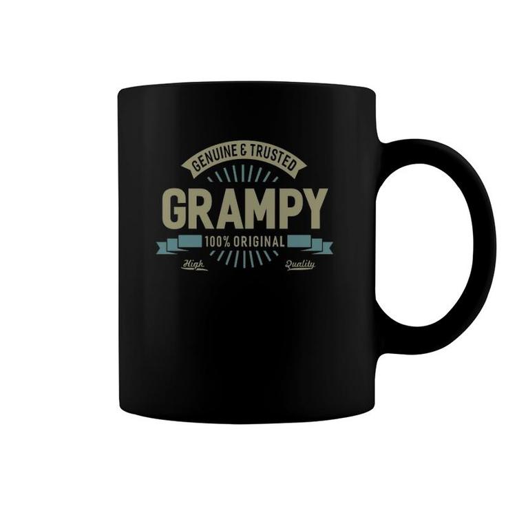 Genuine Grampy Top Great Gifts For Grandpa Fathers Day Men Coffee Mug