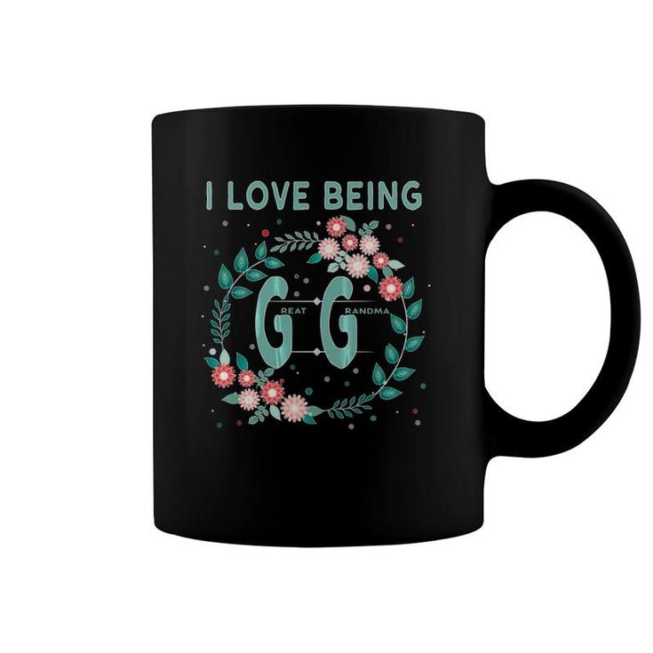 Gg I Love Being Gigi Great Grandmother Grandma Nana Coffee Mug