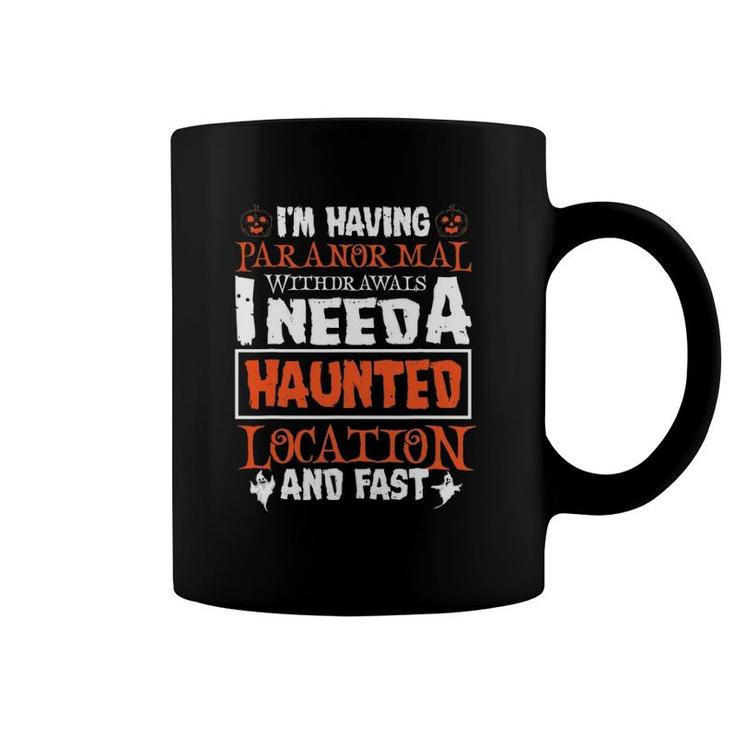Ghost Hunting Paranormal Investigator Paranormal Withdrawals Coffee Mug