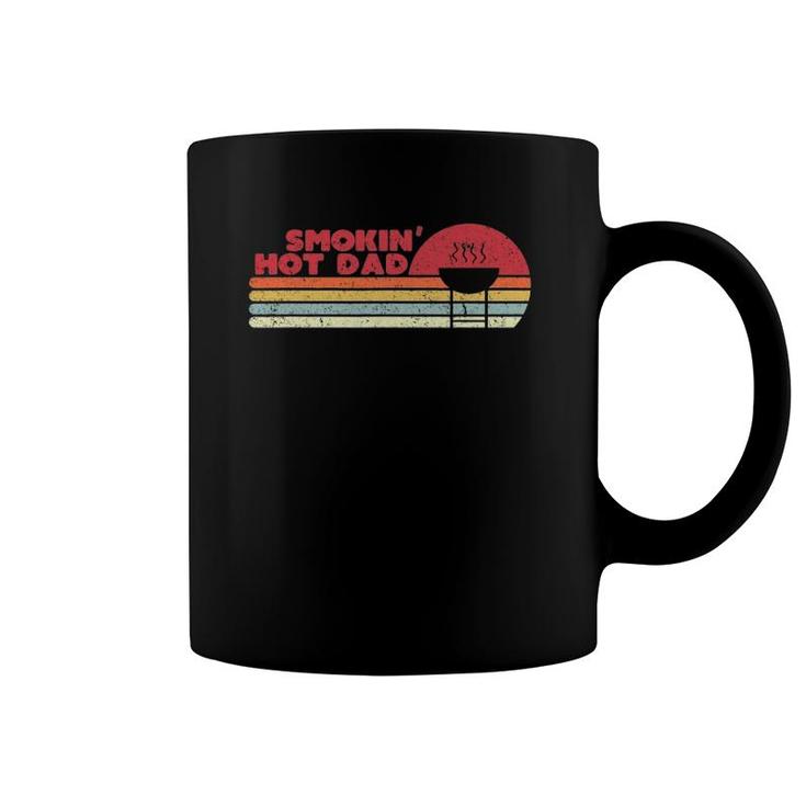 Gift Idea For Father's Day Funny Bbq , Smokin' Hot Dad Coffee Mug