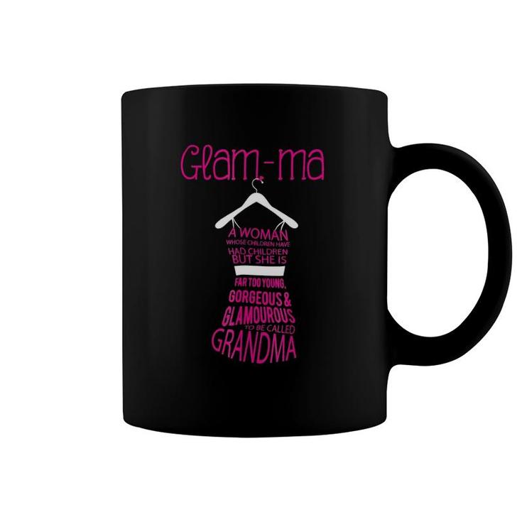 Glamma Funny Grandmother Tee  Coffee Mug