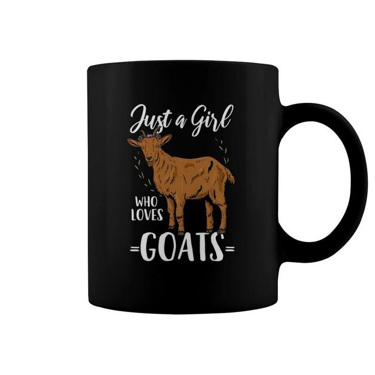 Goat Just A Girl Who Loves Goats Coffee Mug
