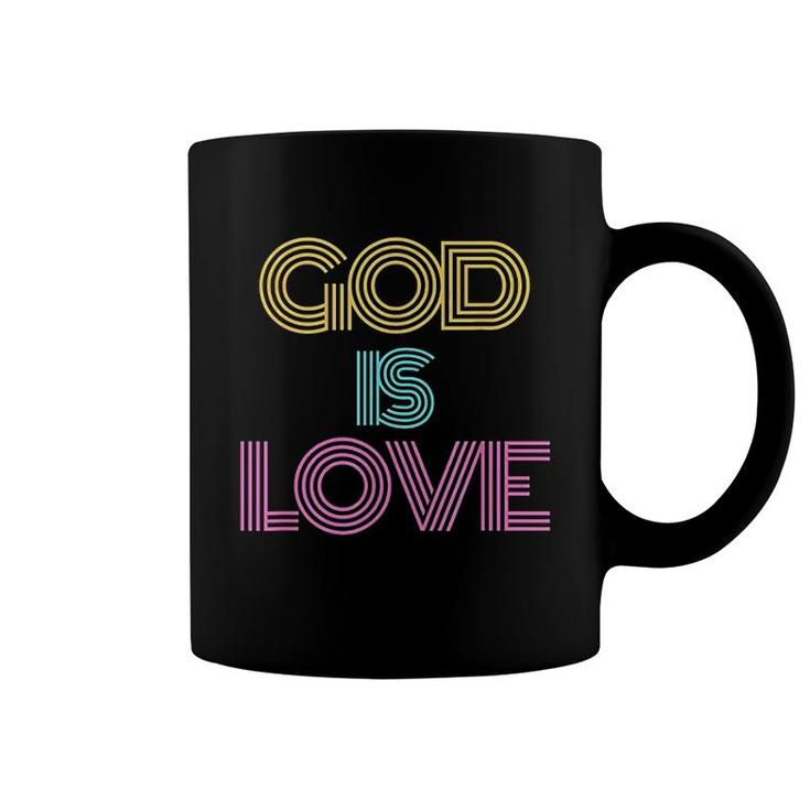 God Is Love Christian Religious Coffee Mug