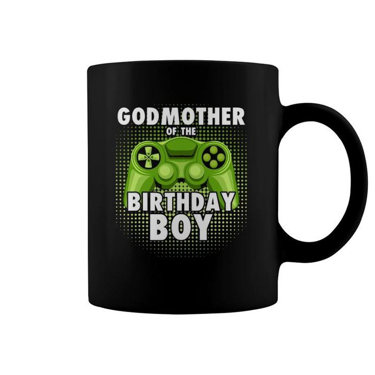 Godmother Of The Gamer Boy Matching Video Game Birthday Coffee Mug