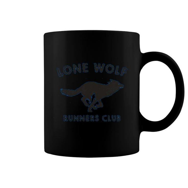 Gone For A Run Runner Lone Wolf Coffee Mug