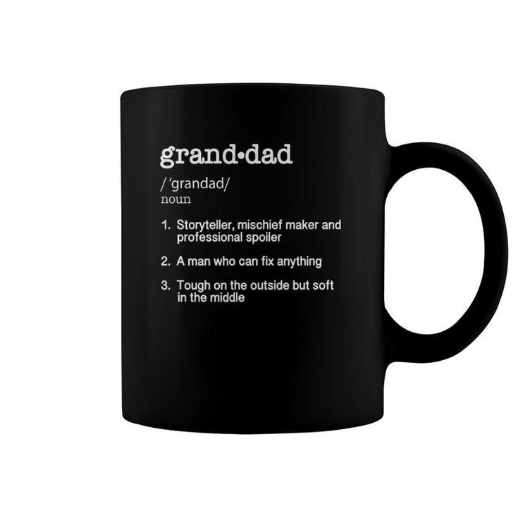 Granddad Definition Funny Gift Tee Coffee Mug