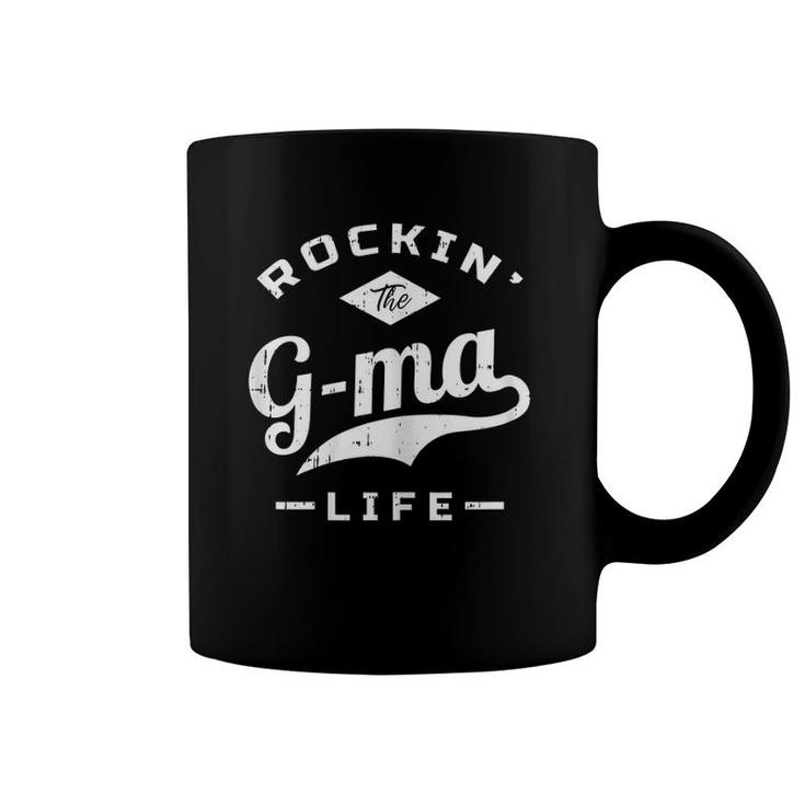 Grandma Life Rocks Gam Gam Gigi Nanny Cool Grandmother Gift Coffee Mug