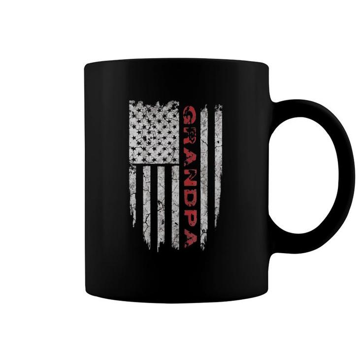 Grandpa American Flag Gifts Tee S Coffee Mug