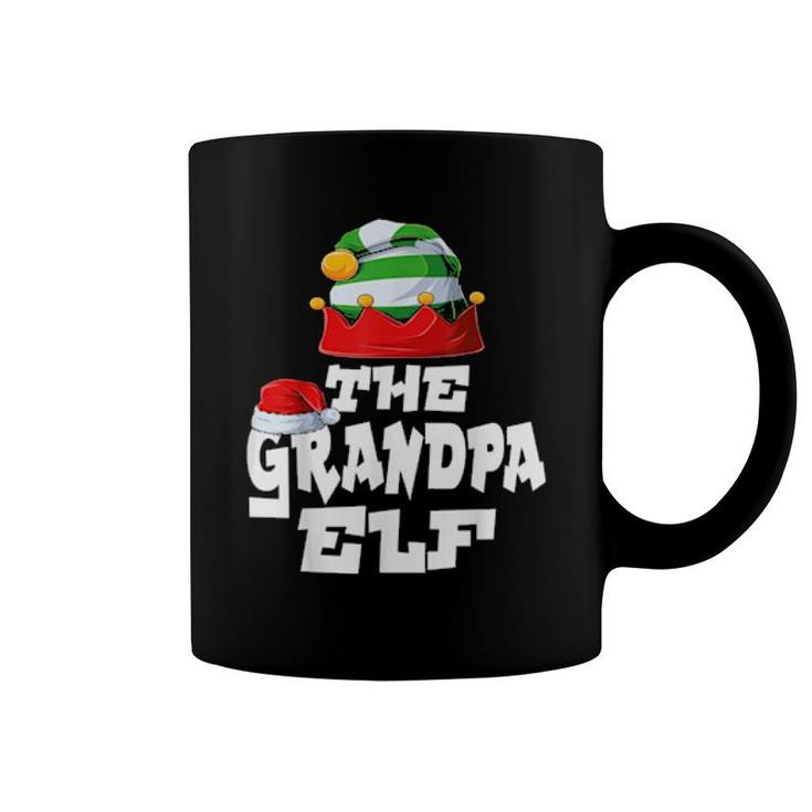 Grandpa Elf Family Matching Christmas Group Pajama Pj  Coffee Mug
