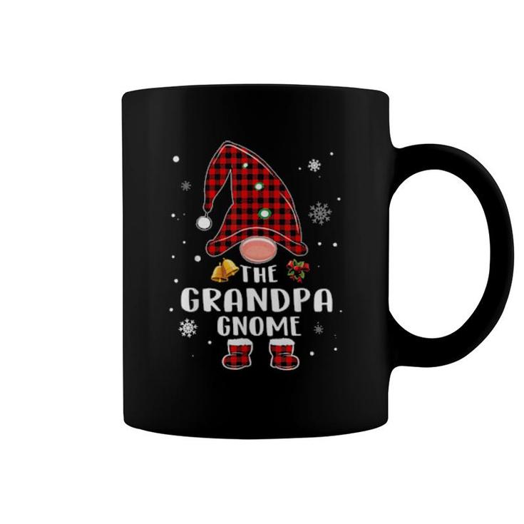 Grandpa Gnome Buffalo Plaid Matching Family Christmas Pajama  Coffee Mug