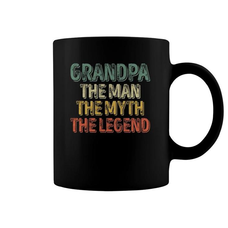 Grandpa The Man The Myth The Legend  Christmas Gift Coffee Mug