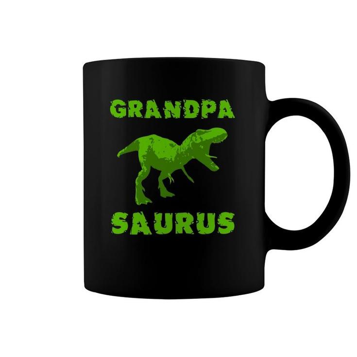 Grandpasaurus Grandpa Dinosaur Grandfather Father Day Coffee Mug