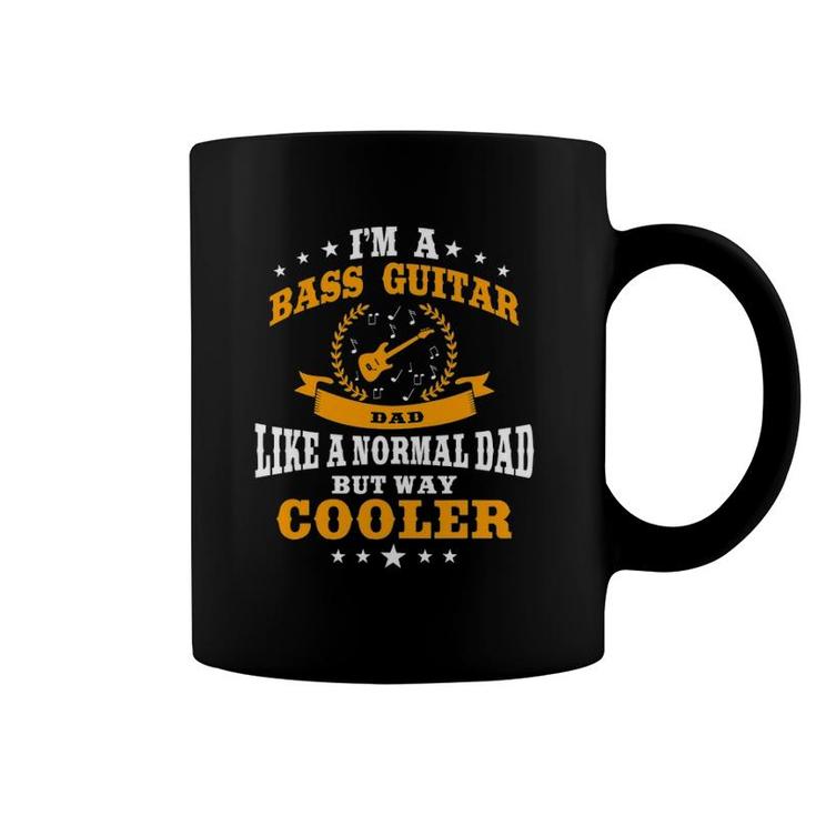 Great Bass Player Dad Gift Bass Guitar Coffee Mug