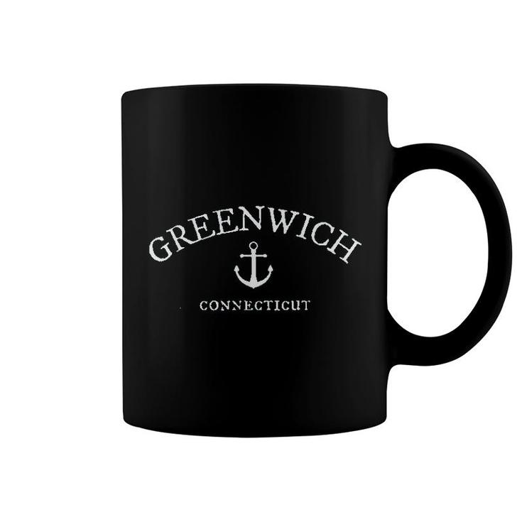 Greenwich Connecticut Nautical Sea Town Coffee Mug