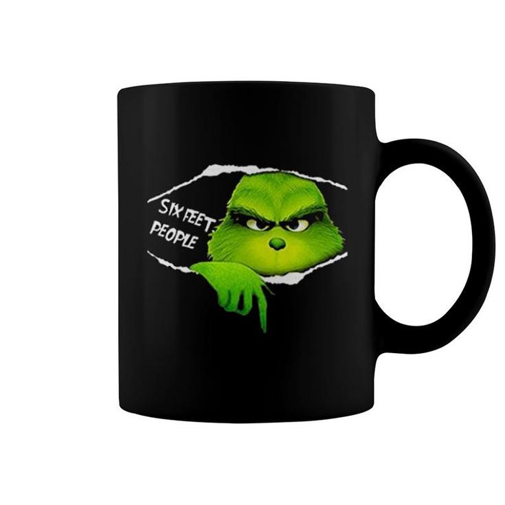 Grinch Six Feet People Coffee Mug