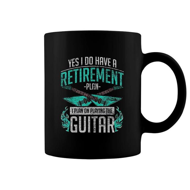Guitar Retired Guitarist Coffee Mug