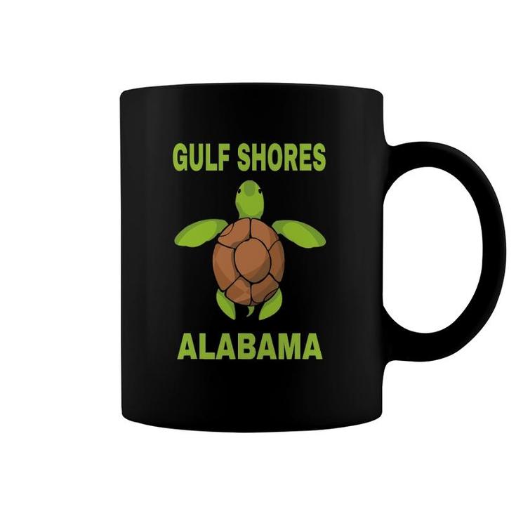 Gulf Shores Family Vacation Alabama Sea Turtle Gift Coffee Mug