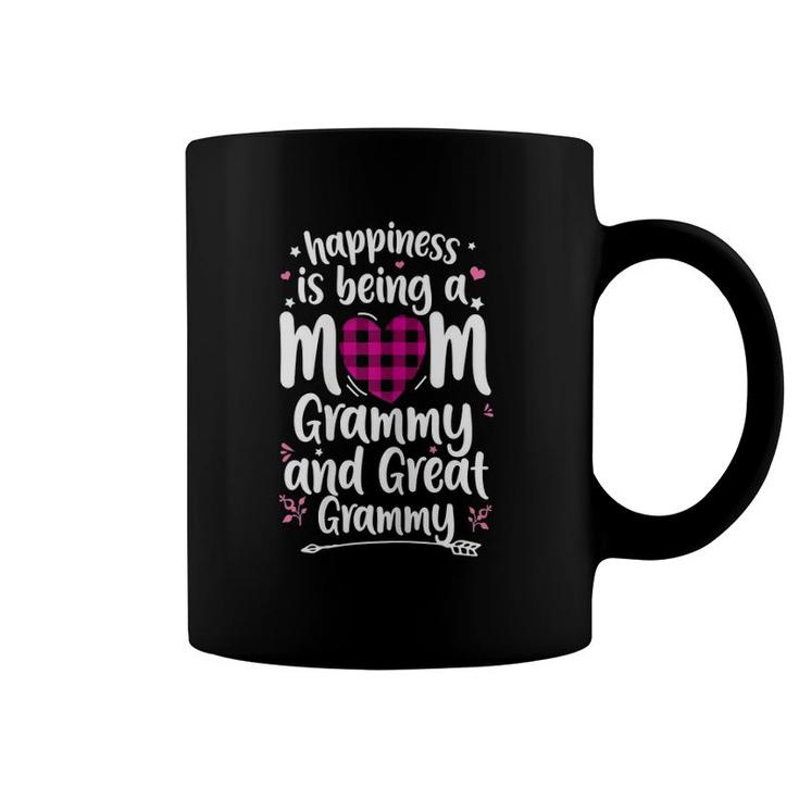 Happiness Is Being A Mom Great Grammy Women Mother Coffee Mug