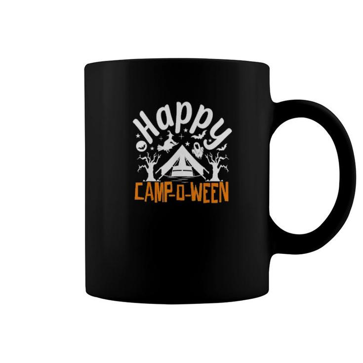 Happy Camp-O-Ween Halloween Camping Camper Lovers Gift Coffee Mug