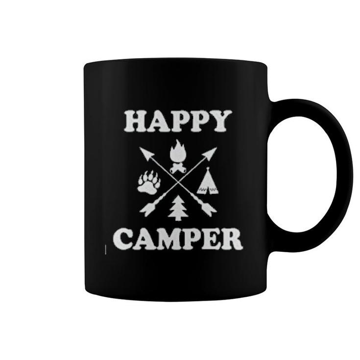 Happy Camper Tree Symbol Coffee Mug