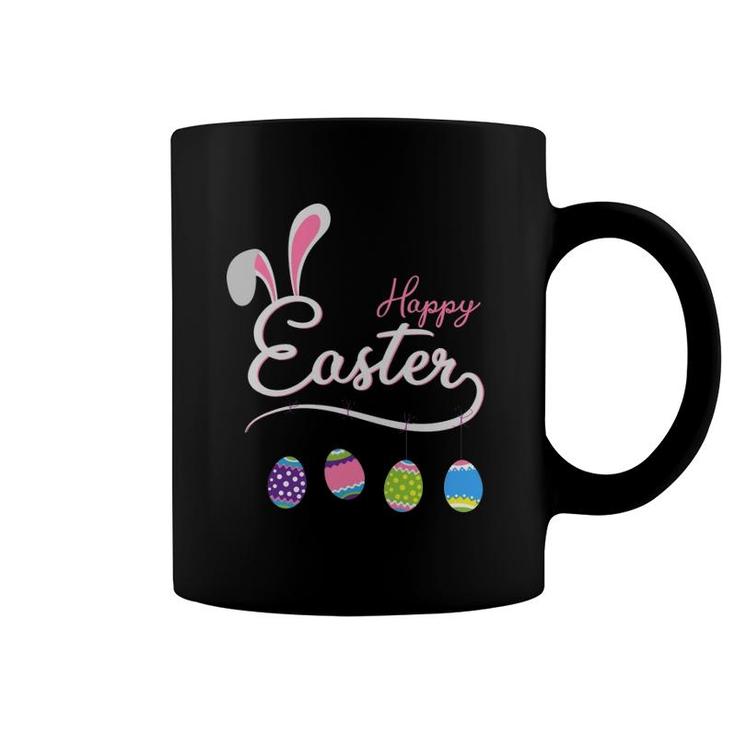 Happy Easter Bunny Eggs Hunting Coffee Mug