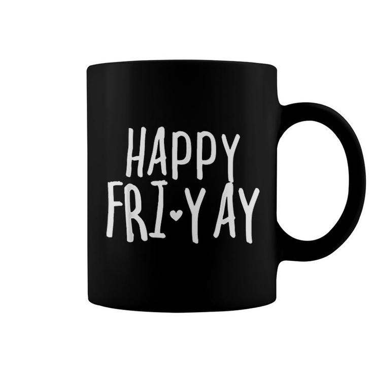 Happy Fri Yay Friday Lovers Coffee Mug