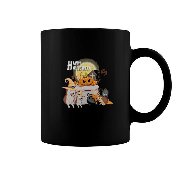 Happy Halloween Hedgehog  Coffee Mug