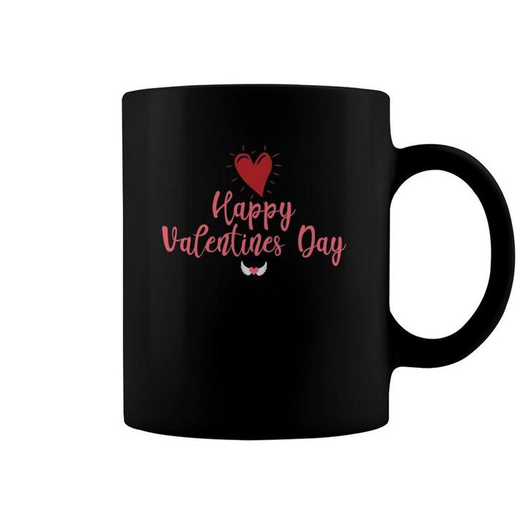 Happy Valentine's Day Hearts Valentine  Coffee Mug