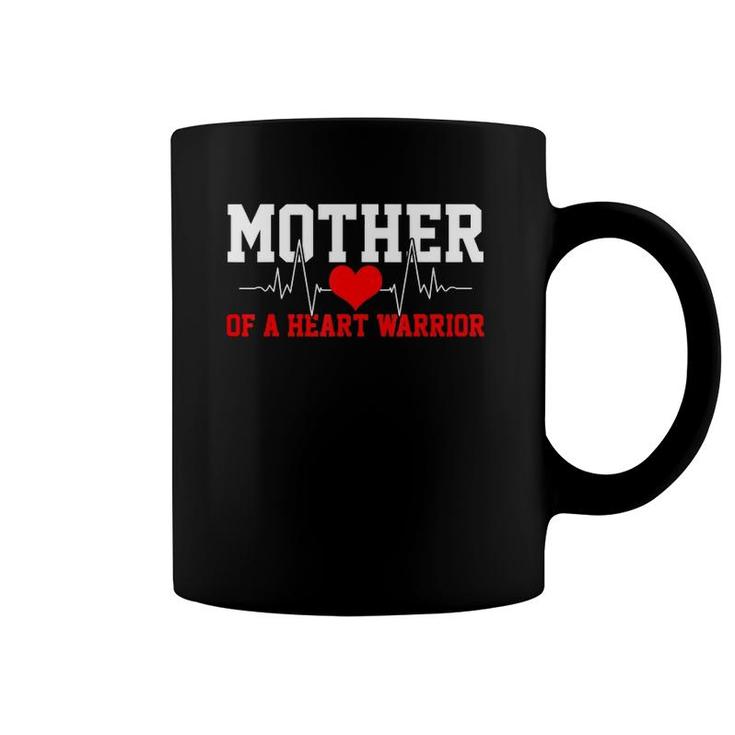 Heart Awareness  Heartbeat Warriormother Gift Coffee Mug