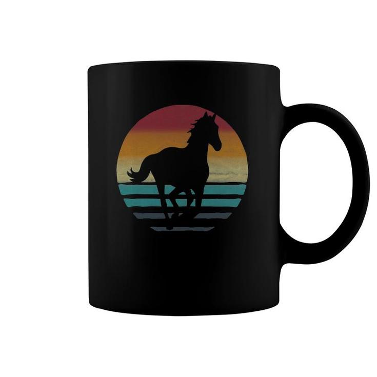 Horse Retro Wild And Free Western Cowboy Horse Coffee Mug