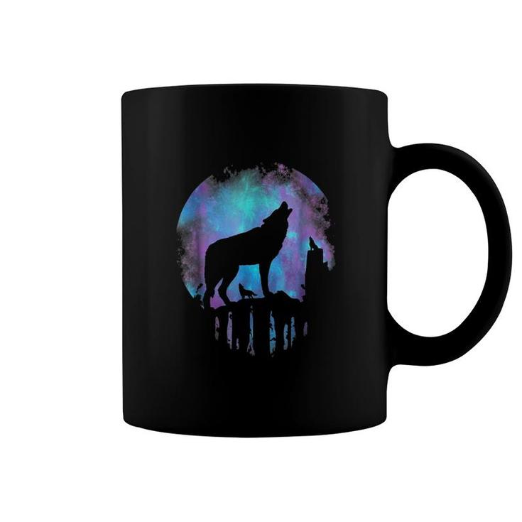 Howling Wolf Moon Coffee Mug