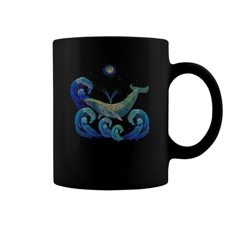 Humpback Whale Art Ocean Animal Lover Gift Coffee Mug