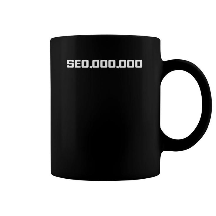 Hustle Smart Seo Millionaire Digital Marketing Coffee Mug