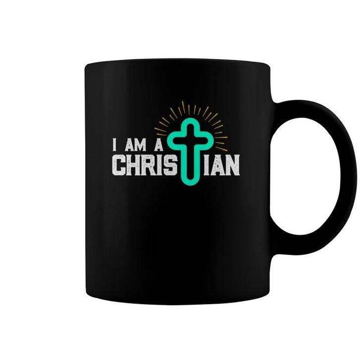 I Am A Christian God Jesus Coffee Mug