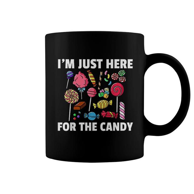 I Am Just Here For The Candy Lollipop Sweets Gift Halloween  Coffee Mug